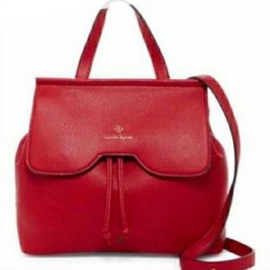 Brand new red backpack purse